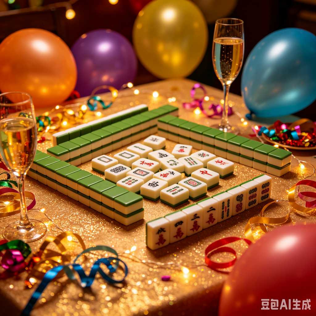 camping mahjong game set