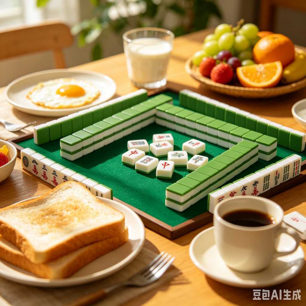 decorative mahjong tiles set