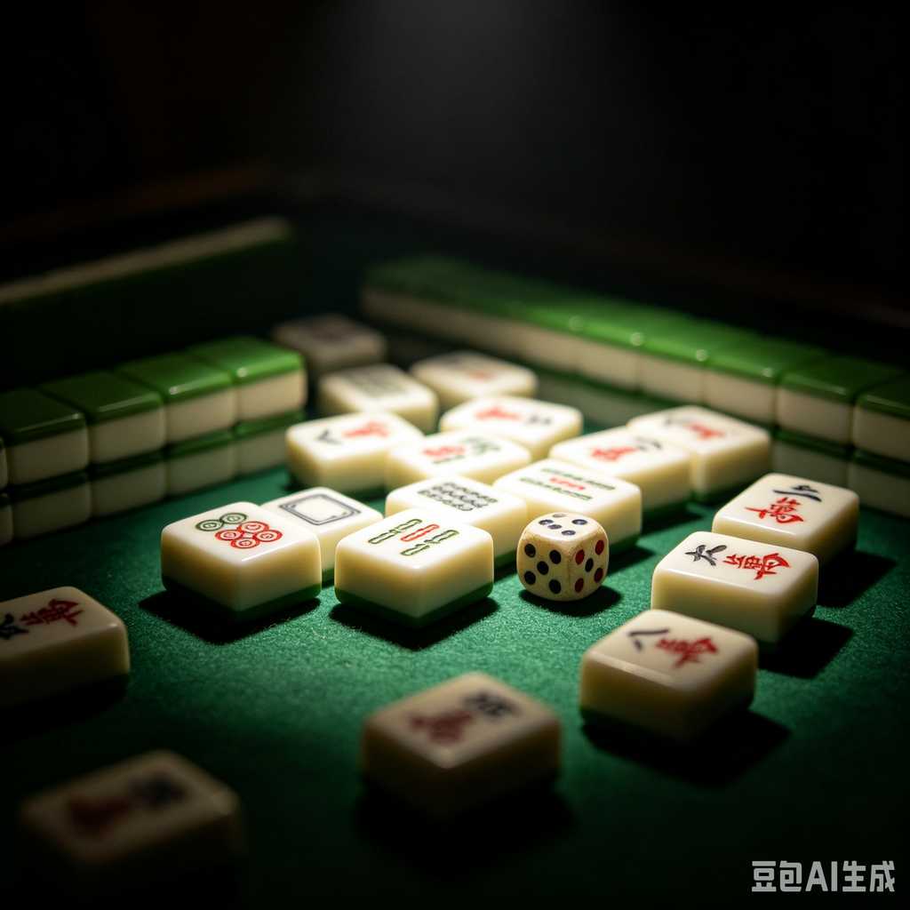 pastel color mahjong tiles